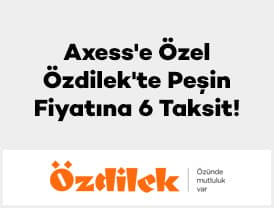31 Ekim 2026 tarihine kadar, kampanyaya dahil Özdilek mağazalarından yapacağınız ev...