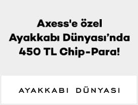 Axess'e özel 1 – 31 Ekim tarihleri arasında Ayakkabı Dünyası ve tek...