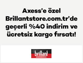 Axess'e özel Brillantstore.com.tr'de 1 – 31 Ekim 2026 tarihleri ve...