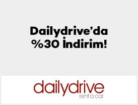 Dailydrive'da %30 indirim fırsatı