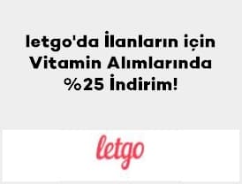 JZDN25 indirim kodunu kullanarak yapacağın tüm Vitamin özelliği satın %25...