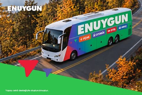 ENUYGUN'da Otobüs Bileti Alımınıza 150 TL Jest Lira