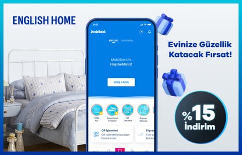 English Home'da %15 İndirim Fırsatı