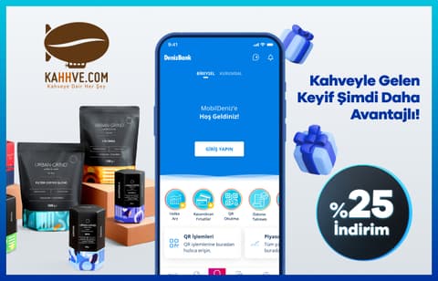 Kahhve.com'da %25 İndirim Fırsatı!