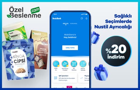 Nustil'le Sağlıklı Seçimlere %20 İndirim!