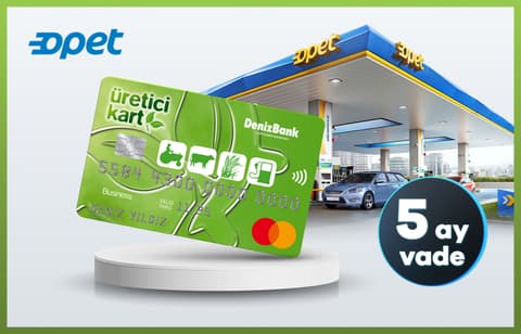 Opet Bayileri'nden Akaryakıt alımlarınıza 5 Aya Varan Vade Avantajı