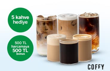 Müşterimiz Olun – Coffy Kahve Kampanyası