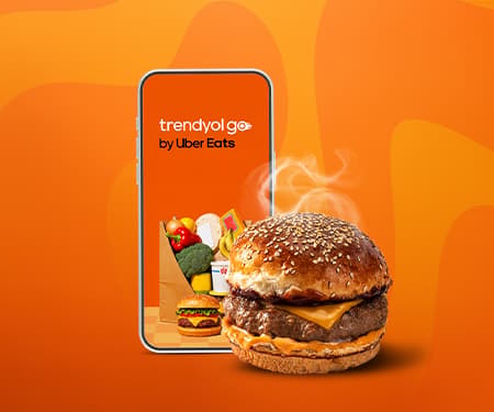 Trendyol Go by Uber Eats'tenyemek siparişinize ek %20 indirim!