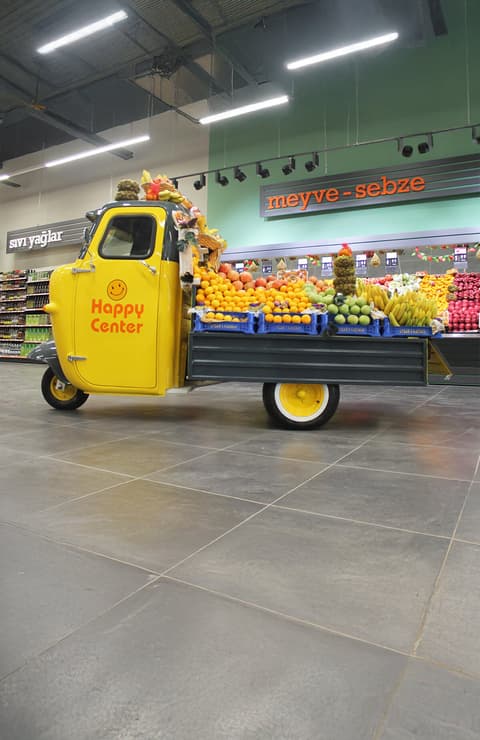 Happy Center marketlerinde 2.500 ve üzeri alışverişlerinde 100 Paracık kazan