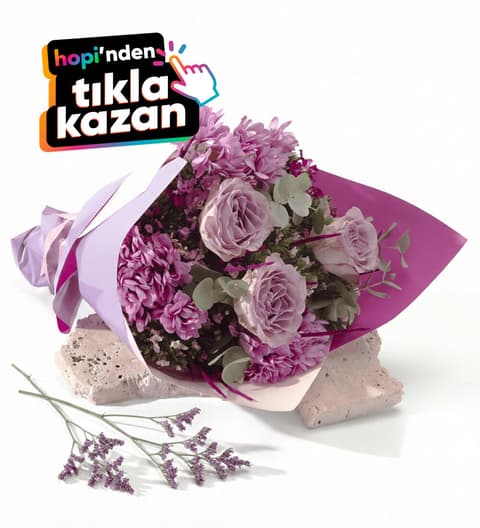 Teklif Kodunu Al butonuyla Bambu Çiçek websitesinde ve uygulamasında %15 indirim kazan