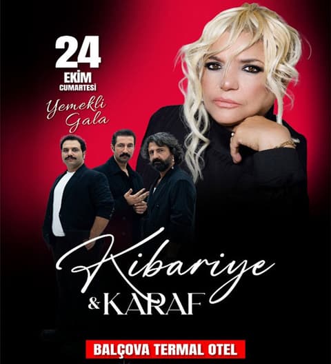 BİLETİNİAL — Kibariye ve Karaf Yemekli Gala Konseri etkinlik biletlerinde %20 daha az öde