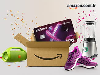 Amazon.com.tr'de 300 TL MaxiPuan Fırsatı!