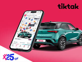Tiktak'tan İlk Araç Kiralamada 1.000 TL İndirim Fırsatı