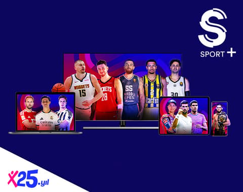 S Sport Plus yıllık üyelik 2.799 TL yerine 1.999 TL!
