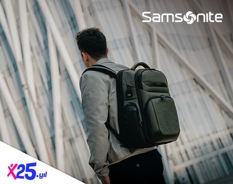Samsonite'ta 2.500 TL MaxiPuan!
