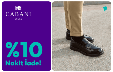 ParamKartlılara Cabani Ayakkabı Harcamalarında %10 Nakit İade!