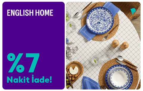 ParamKartlılara English Home Harcamalarında %7 Nakit İade!