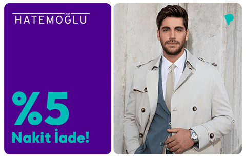 ParamKartlılara Hatemoğlu Harcamalarında %5 Nakit İade!