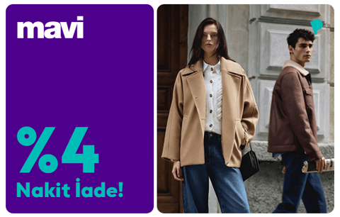 ParamKartlılara Mavi’de %4 Nakit İade!