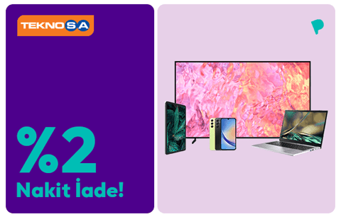 ParamKartlılara Teknosa’da %2 Nakit İade!