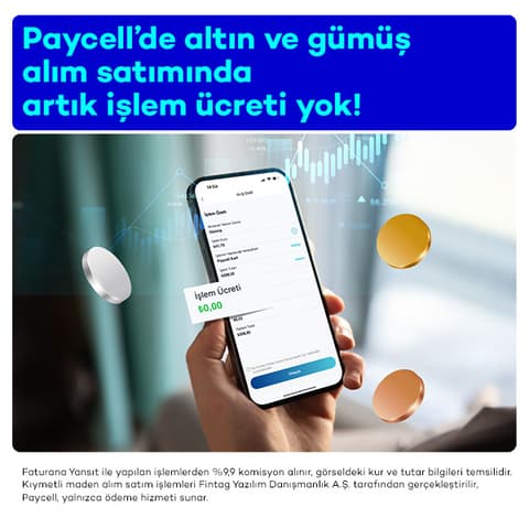 Kıymetli Maden İşlemlerin Artık Ücretsiz!