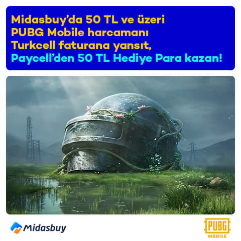 PUBG Mobile’da 50 TL hediye para!