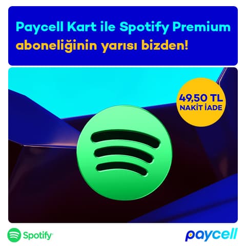 Spotify Premium Aboneliğinin Yarısı Bizden!