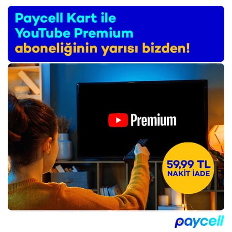 Youtube Premium Aboneliğinin Yarısı Bizden!
