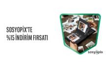 CEPTETEB’lilere Sosyopix’te %15 İndirim Fırsatı!