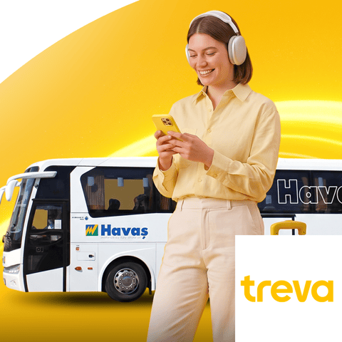 Treva'da Havaş otobüs bileti satın alımlarında %50 indirim!