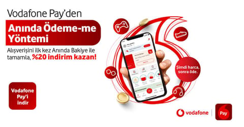 Vodafone Pay’den Anında Ödeme-me Yöntemi!
