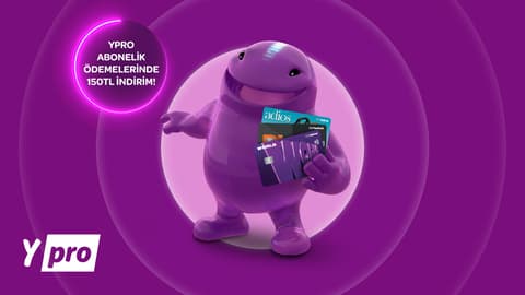 Kampanya kapsamında Yapı Kredi Kredi Kartları ile yapılacak 399,99 TL'lik 3 aylık Yemeksepeti Ypro abonelik ödemelerinde 150 TL indirim kazanılacaktır.