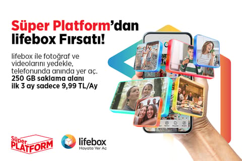Lifebox'tan İndirimli Üyelik