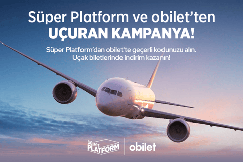 obilet'te Uçak Biletlerinde 150 TL İndirim