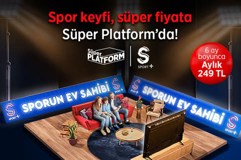 S Sport Plus'tan İndirim!
