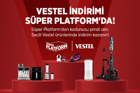 Vestel'de Seçili Ürünlerde %25 İndirim