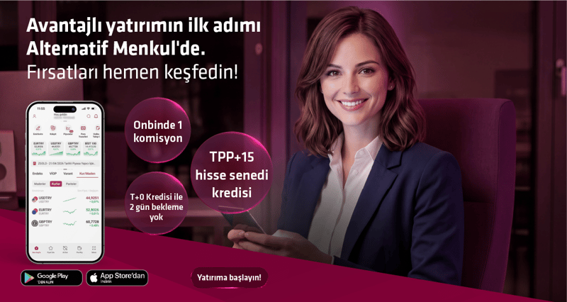 Hisse senedi/ viop işlemleri onbinde 1 komisyon ve TPP+15 hisse kredisi Kampanyası!