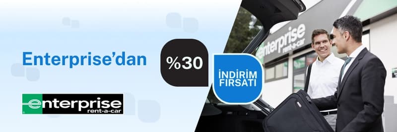Enterprise'dan %30 indirim fırsatı!