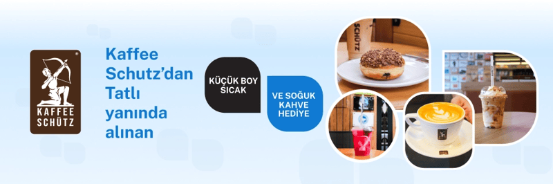 Kaffee Schütz'den Küçük Boy Kahve Fırsatı!