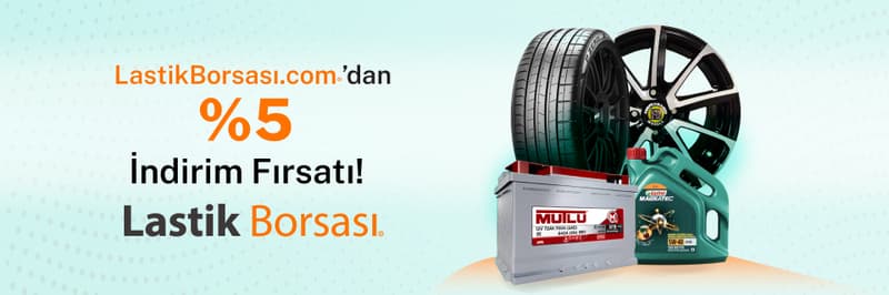 Lastikborsasi.com'dan %5 indirim fırsatı!