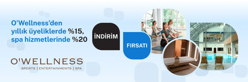 O'Wellness'dan Avantajlı Spor Üyelikleri!