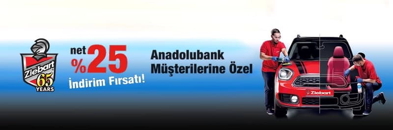 Ziebart'dan %25 indirim fırsatı!