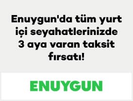 Axess'e özel Enuygun.com ve ENUYGUN mobil uygulaması üzerinden yapılan ve...