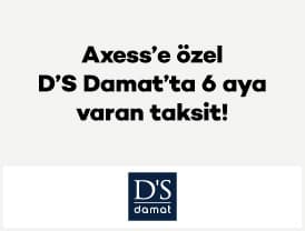 Axess'e özel kampanyaya dahil D'S damat Mağazalarında ve 1 Ocak –...