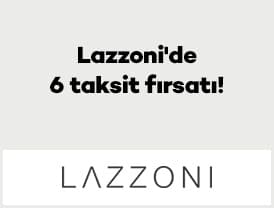 Axess'le Lazzoni mağazalarından yapacağınız alışverişinizde 6 taksit fırsatı!