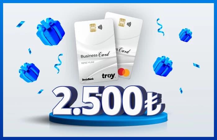 DenizBank Business Kartla Harcadıkça Kazandıran Fırsat!