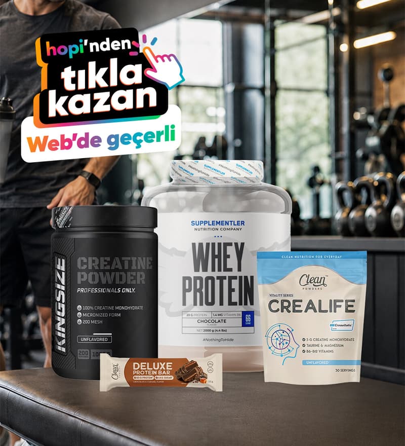 Supplementler — Alışverişten önce tıkla %2,5 Paracık kazan