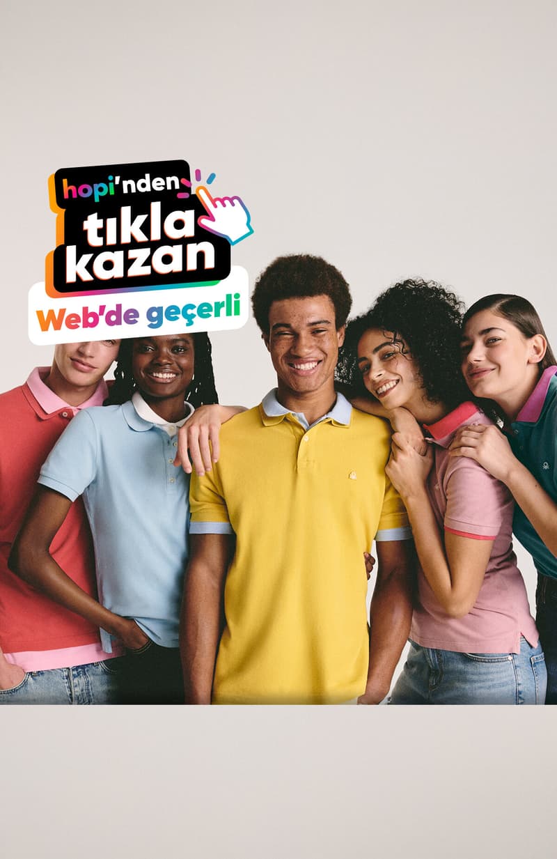 BENETTON — Alışverişten önce tıkla %3 Paracık kazan