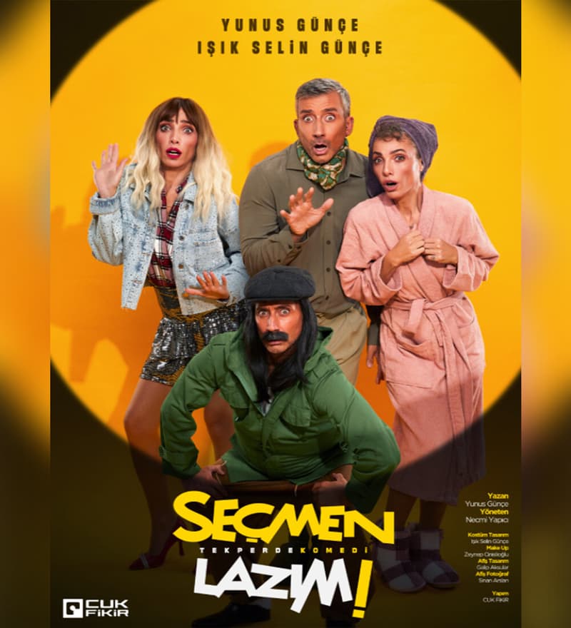 BİLETİNİAL — Seçmen Lazım Tiyatro Oyunu biletlerinde %20 daha az öde