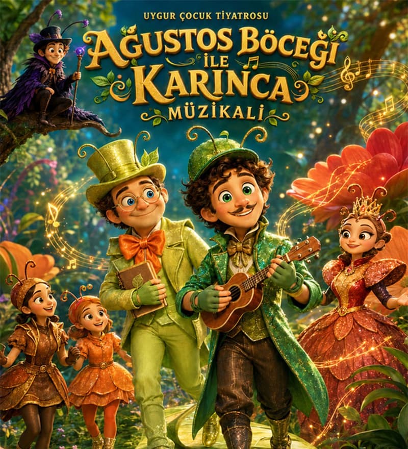 BİLETİNİAL — Ağustos Böceği ile Karınca Müzikali etkinlik biletlerinde %20 daha az öde
